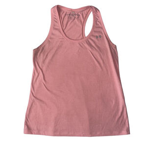 Women's Under Armour Pink Threadborne Racerback Tank Top M